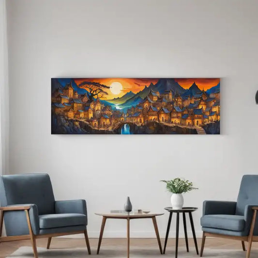 Canvas 30x90 cm / 12x36″