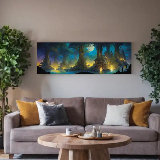 Canvas 30x90 cm / 12x36″