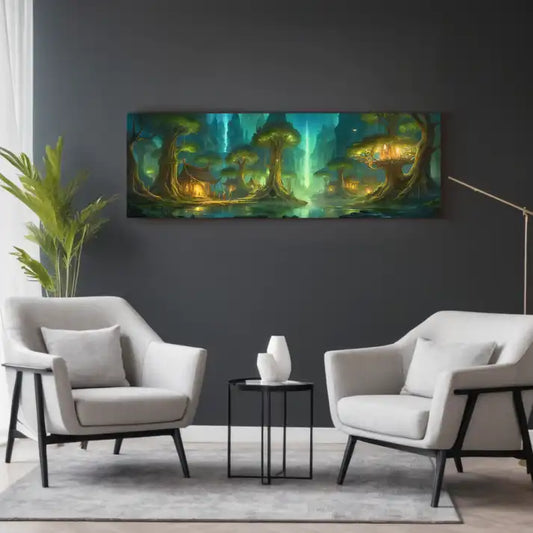 Canvas 30x90 cm / 12x36″