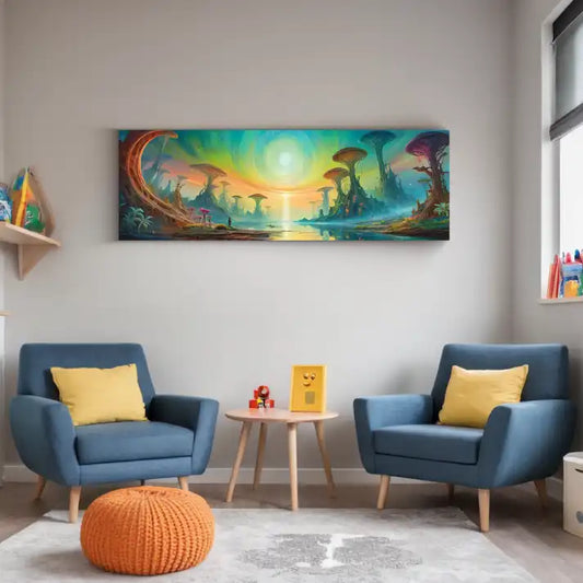 Canvas 50x150 cm / 20x60″