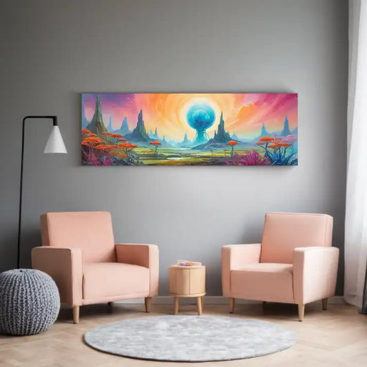 Canvas 30x90 cm / 12x36″