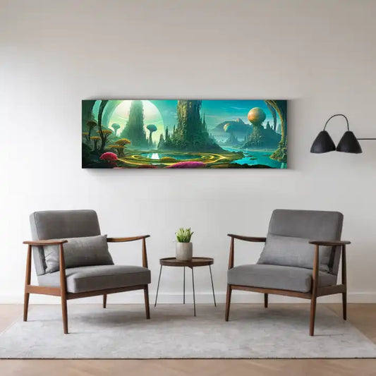 Canvas 50x150 cm / 20x60″