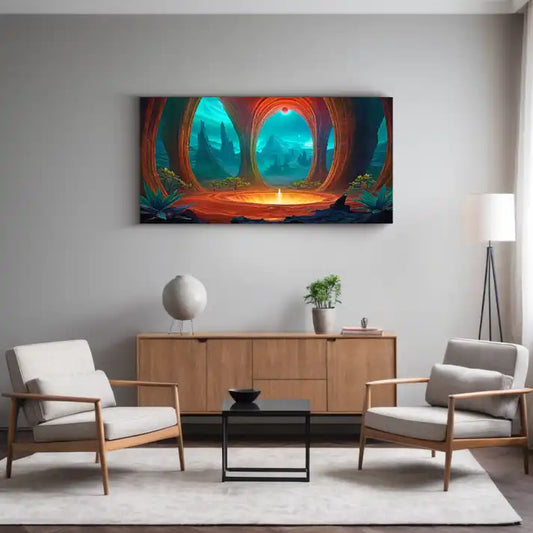 Canvas 50x100 cm / 20x40″