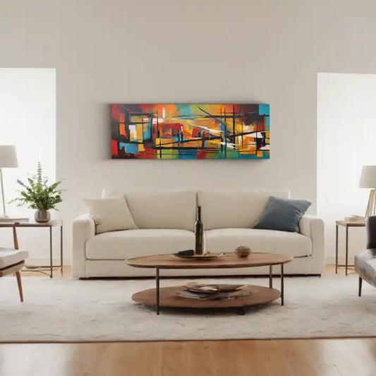 Canvas 30x100 cm / 12x40″