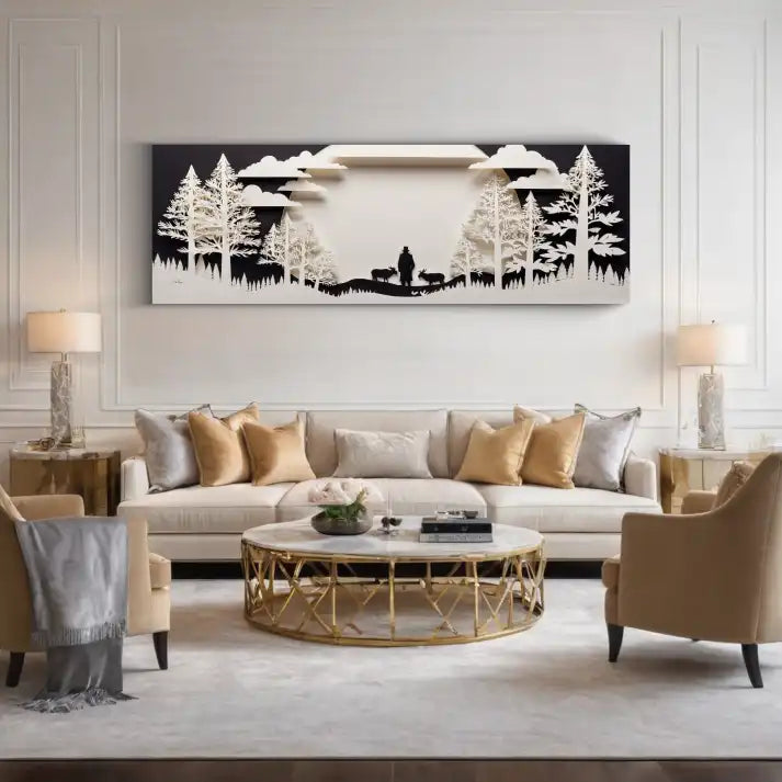 Canvas 60"x 20" / 150cm x 50cm