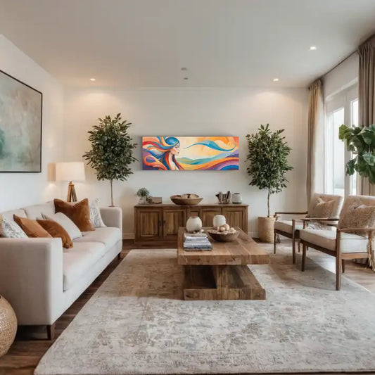 Canvas 30x90 cm / 12x36″