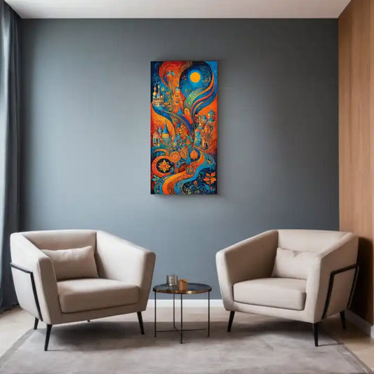 Canvas 50x100 cm / 20x40″