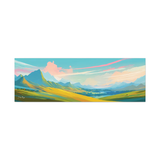 Canvas 60"x 20" / 150cm x 50cm