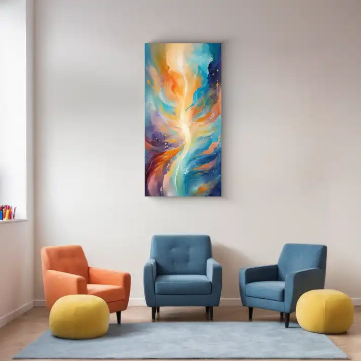 Canvas 50x100 cm / 20x40″ - Vertical - Slim
