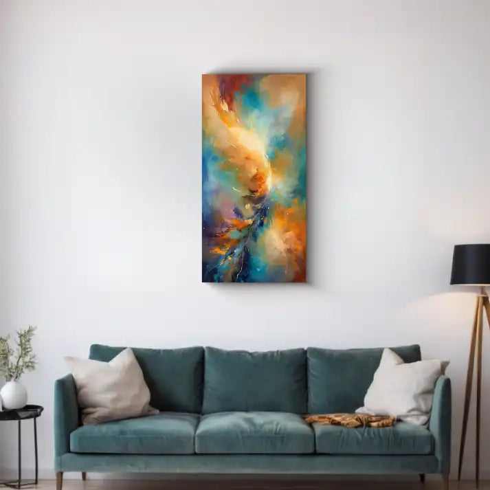 Canvas 50x100 cm / 20x40″ - Vertical - Slim