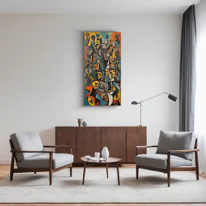 Canvas 50x100 cm / 20x40″ - Vertical - Slim