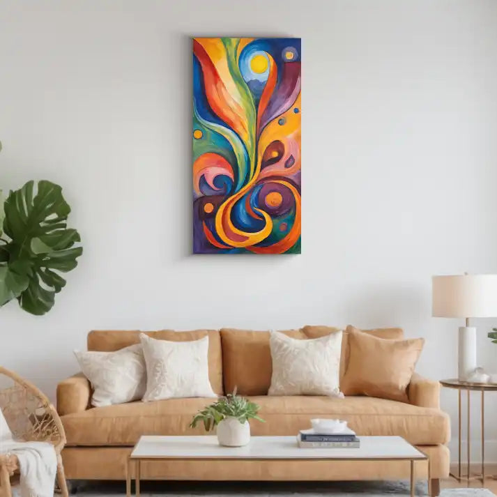 Canvas 50x100 cm / 20x40″ - Vertical - Slim