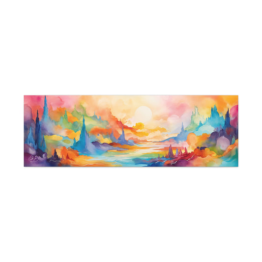 Canvas 60"x 20" / 150cm x 50cm