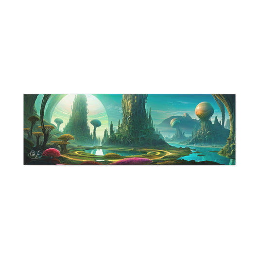 Canvas 50x150 cm / 20x60″